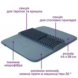 Килимок для сушіння посуду - мініатюра 9