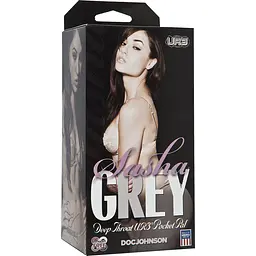 Мастурбатор-ротик Doc Johnson Sasha Grey - UltraSkyn Deep Throat Pocket Pal - мініатюра 2