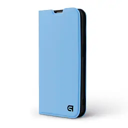 Чехол-книжка для Infinix Hot 50i Smart 9, OneFold Case, голубой, из экокожи (PU) и TPU, с магнитом, с подставкой и отделением для карт, трансформируется в подставку, противоударный, защита всего корпуса, ArmorStandart (ARM80996) - мініатюра 2