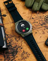 Розумний смарт-годинник Smart Watch DM55 AMOLED Full HD з Bluetooth-дзвінками та 20+ спортивними режимами Зелений - мініатюра 5