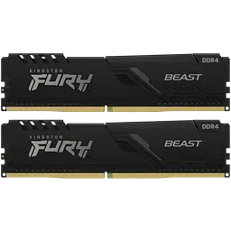 Оперативна пам'ять Kingston Fury 32GB (2x16GB) DDR4 3600MHz Beast Black (KF436C18BBK2/32)