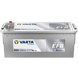 Автомобільний акумулятор Varta ProMotive EFB 190Ah бокова+/- 1050EN B90