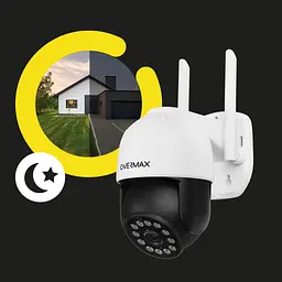 Вулична поворотна IP-камера Overmax Camspot 4.95 Wi-Fi 2.5K White - мініатюра 11