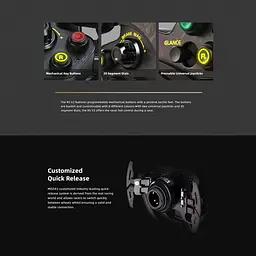 Кермо MOZA Racing RS V2 Steering for PC RGB - мініатюра 11