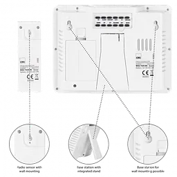 Метеостанція Clatronic WSU 7026 White - мініатюра 5