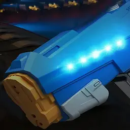 Водяний акумуляторний автомат Water Gun 2307 (650ml) with lithium battery Blue - мініатюра 3