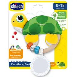 Іграшка-брязкальце Chicco Черепашка (11560.00) - мініатюра 2