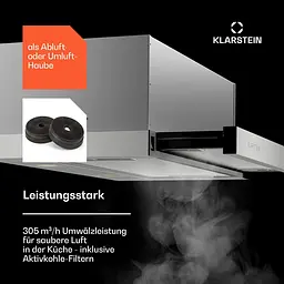 Витяжка Klarstein Viola (10045311) - мініатюра 2