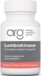 Ламброкіназа Allergy Research Lumbrokinase Group 60 капсул