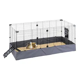 Клітка для кроликів та морських свинок Ferplast Hub Open 02 чорний 140x71x59.5 см 57039517 - мініатюра 2