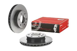 Диск гальмівний передній вентильований Mercedes Sprinter 06-25р Brembo (09.9508.11)