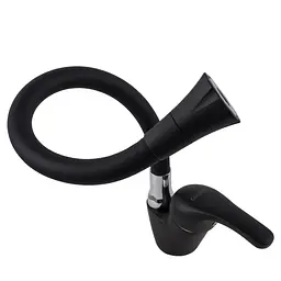 Змішувач для кухні Globus Lux Solly GLSO-0203SA-10-B01 чорний матовий з боковою ручкою для надійного використання - мініатюра 5