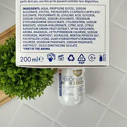Ополіскувач для ротової порожнини Curaprox Perio Plus Zero з гіалуроновою кислотою без CHX Швейцарія 200 мл - мініатюра 3