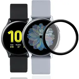 Захисна плівка BeCover для Samsung Galaxy Watch Active 2 40mm SM-R830 Black (706035) - мініатюра 3