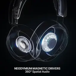 Ігрова гарнітура SteelSeries Arctis Nova 7P Gen 2 Wireless Black PC/PS/SW/MAC/MOB (61744) - мініатюра 2