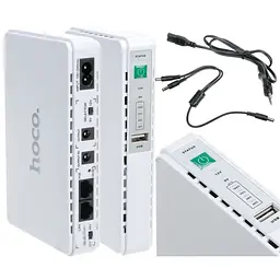 Універсальний зарядний акумулятор Power Bank 8800mah Hoco DB25 для роутерів 5V-9V-12V (smart mini UPS) - мініатюра 9