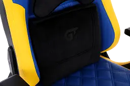 Геймерське крісло GT Racer синє з жовтим (X-0724 Blue/Yellow) - мініатюра 10