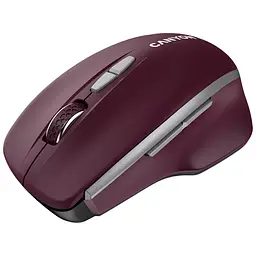 Мишка Canyon MW-21 Wireless Blue LED Burgundy (CNS-CMSW21BR) - мініатюра 2