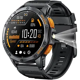 Смарт-годинник Uwatch Smart GPS Max Black 2 ремінці (3337) - мініатюра 2