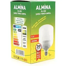 Лампочка Almina (DL-030) 30W, 2700Лм, 6400K (DL-030) - мініатюра 3