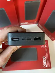 Акумулятор зовнішній Xiaomi Redmi powerBank 20000 mAh 18w - мініатюра 5