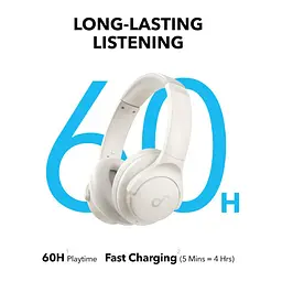 Навушники Anker Bluetooth SoundCore Q11i (A3005G21) білі - мініатюра 6