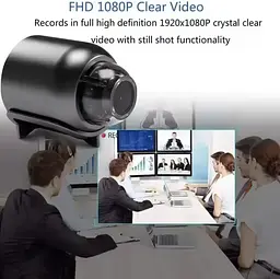 WiFi-камера X5 1080P HD - міні-камера спостереження з нічним баченням, детектором руху, широким кутом 140° - мініатюра 13