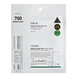Тканинна маска зміцнювальна для обличчя Reedle Shot 700 2-Step Balance Mask VT Cosmetics 1 шт