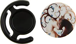 Тримач телефону TOTO Popsocket plastic BNS Deer Black - мініатюра 2
