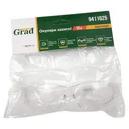 Окуляри захисні Grad Bee anti-scratch (прозорі) 9411625 - мініатюра 2