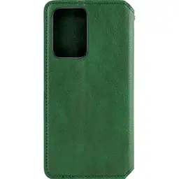 Чохол-книжка GETMAN Cubic Cover Case для Redmi 13C / Poco C65 Green [100965] - мініатюра 3