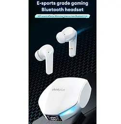 Беспроводные Bluetooth 5.4 наушники с микрофоном Lenovo XT-53 ThinkPlus White - мініатюра 4