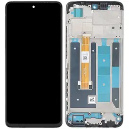 Дисплей Realme C55 чорний, оригінал PRC, з рамкою