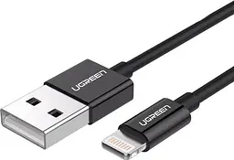 Кабель Ugreen USB Type A - Apple Lightning 1 м MFi Black (US155/80822) - мініатюра 3