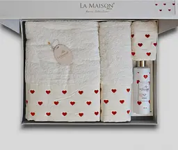 Подарунковий набір рушників з парфумом Lovely La Maison pbe0051106 - мініатюра 5