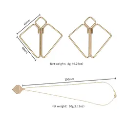 SX0844 Затискачі для сосків з важкою підвіскою LOCKINK Nipple Clamps with Heavy Pendant, золотисті - мініатюра 10