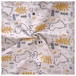 Дитяча постільна білизна MIRSON BABY фланель Dino 110х160см (2200012800836) - мініатюра 10