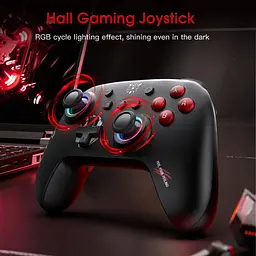 Геймпад Onikuma бездротовий M10 Pro для ПК PlayStation Xbox з RGB підсвіткою та Bluetooth / USB 2.4G - мініатюра 4