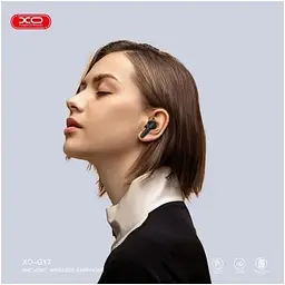 Бездротові навушники XO G17 Avatar Dual Mic Bluetooth стерео гарнітура чорна 6920680845545 - мініатюра 6