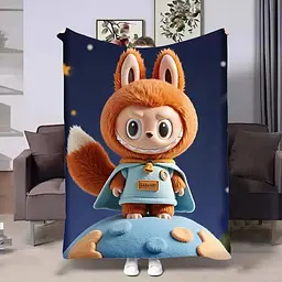 Плед 3D Лабубу №9 31265 135х160 см