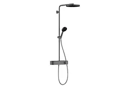 Душова система Hansgrohe Pulsify Showerpipe 260 1jet 400 EcoSmart brushed black chrome 24221340
