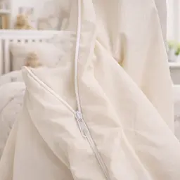 Дитяча постільна білизна JUNIOR Poplin Line Milky White (2200012795835) - мініатюра 4