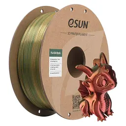 Пластик для 3D-принтера eSUN ePLA-Silk Mystic 1.75 мм 1 kg GoldRedGreen (EPLA-SILKMYSTIC-P175JRG1)