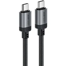 Дата кабель Acefast C20-03 Type-C to Type-C 60W (1.2m) Black - мініатюра 4