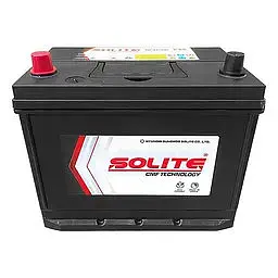 Акумулятор Solite 6СТ-78Ah 105D26R ASIA (+/-) 650CCA 260 x 173 x 225 мм - мініатюра 2