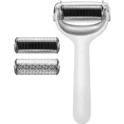 Електронний ролик для обличчя та тіла з мікроголками GESKE MicroNeedle Face & Body Roller 8 в 1 білий - мініатюра 3