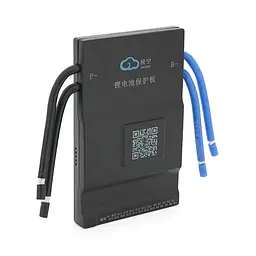Смарт плата з активним балансиром BMS JiKong JK-BD6A24S20P 7S-24S / 20V-100V / 200A Інтелектуальний контролер керування акумулятором LiFePO4, Li-ion, LTO (19793)
