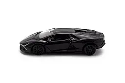 Іграшкова машинка гоночна Lamborghini Revuelto TechnoDrive 250934UBl матовий чорний колір - мініатюра 3