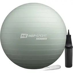 Фітбол Hop-Sport 65см шавлієвий + насос