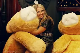 Велика м'яка іграшка Alina ведмідь Умка 180 см медова - мініатюра 2